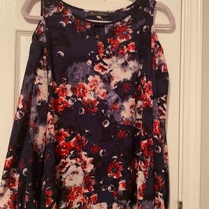 Floral top from  rose  & olive size small.